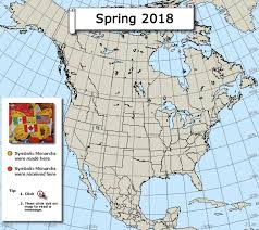 journey north migration map gallery for spring 2018