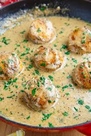 Seared Scallops In A Cajun Mustard Cream Sauce Recipe Seafood Dinner Recipes Scallop Recipes Cream Sauce Recipes