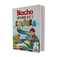 Método para la enseñanza inicial. Libro Nacho Aprende Lee Y Colorea Susaeta Distribuidora El Faro