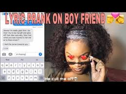 Others love a good joke. Song Lyric Prank On Boy Bestfriend He Likes Me Back Must Watch Youtube