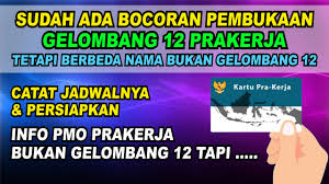 Bagi anda yang lolos seleksi pada gelombang 10 maka akan mendapat sms pemberitahuan dari pihak panitia. Estadisticas En Youtube Para El Video Update Jadwal Prakerja Gelombang 12 Dibuka Login Www Prakerja Go Id Gabung Prakerja Gelombang 12 Noxinfluencer