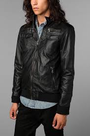 Urban Outfitters Charles 1 2 Moto Jacket Faux Leather Moto Jacket Jackets Urban Outfitters