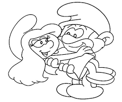 She made her film debut in the 3d family motion picture the smurfs as smurfette on july 29, 2011. Papa Smurf Coloring Pages Coloring Home