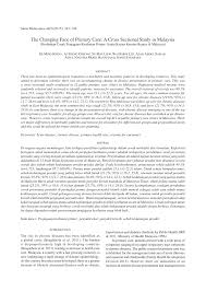 Mengklasifikasi tahap penyakit buah pinggang kronik. Pdf The Changing Face Of Primary Care A Cross Sectional Study In Malaysia