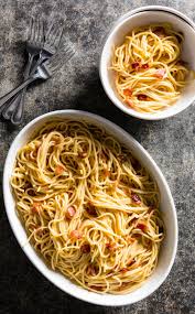 Creamy Carbonara Al Dente Spaghetti A Velveteen Sauce Punctuated By Bits Of Bacon And A Trace Of Garlic Ultimate Comfort Food Fool Proof Recipes Recipes