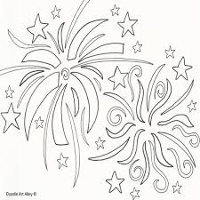 Fireworks Cliparting Page Pencil And In Free Printable Fun Coloring New Year Coloring Pages Coloring Pages Earth Day Coloring Pages