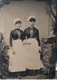 Domestic servants in Madras, circa 1870