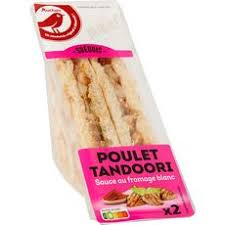 Auchan Auchan Sandwich Suedois Poulet Tadoori 135g 135g Pas Cher A Prix Auchan