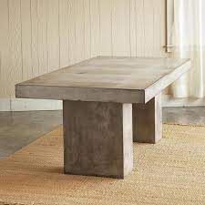 Gravitas Cement Dining Table 6 Robert Redford S Sundance Catalog Cement Table Stone Dining Table Concrete Dining Table