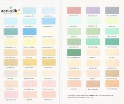 British Paints Presents Acrylic Distemper Shade Card To