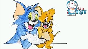 Amzn.to/37uejw6 amzn.to/2ufovb1 drawing & portrait. How To Draw Tom And Jerry Step By Step