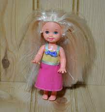 She has a very elaborate, finely detailed gown that cannot be. Vintage Kelly Doll 1994 Barbie S Little Sister Etsy