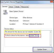 Other Devices Base System Devices In Device Manager