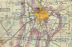 Details About Wichita Sectional Aeronautical Chart 1963 East Half