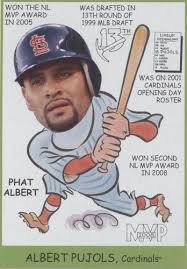 2009 Goudey 4 in 1 #35-46 (blue) Pujols, Lee, Fielder & Berkman