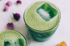 Mermaid Lemonade Aka Iced Green Matcha And Spirulina Lemonade Alive