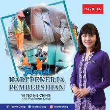 Member of parliament since 8.3.2008. Selamat Hari Pekerja Pembersihan Teo Nie Ching å¼ å¿µç¾¤ Facebook