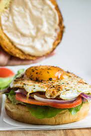 Bangin Breakfast Burger Recipe In 2021 Breakfast Burger Healthy Breakfast Recipes Burger