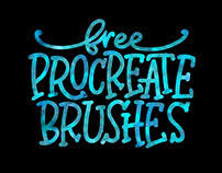 The pack contains 6 brushes; Free Procreate Brushes A Stockpile Of All My Freebies On Behance