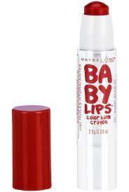 Amazon Com Maybelline New York Baby Lips Color Balm Crayon Sassy Scarlet 0 09 Oz Beauty Personal Care