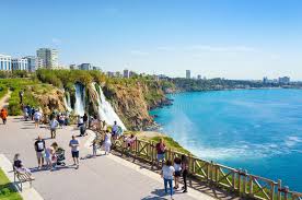 Alle ingrediënten voor een onbezorgde turkije antalya all inclusive vakantie! Luchtmening Van Lagere Duden Waterval In Antalya Turkije Redactionele Fotografie Image Of Trapsgewijs Hierboven 91817762
