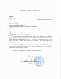 We did not find results for: Embajada Dominicana On Twitter El Embajador Orodriguez1965 Envia Una Carta Al Consul General De La Republicadominicana En Madrid Santiago Rodriguez Figuereo Para Felicitarlo Por Su Encomiable Gestion De La Repatriacion De 200