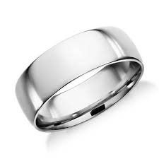 Classic Wedding Ring In Platinum 7mm Blue Nile Mens Wedding Rings Classic Wedding Rings Wedding Rings