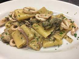 Maybe you would like to learn more about one of these? Paccheri Calamari E Carciofi Bild Von Il Ristoro Rom Tripadvisor