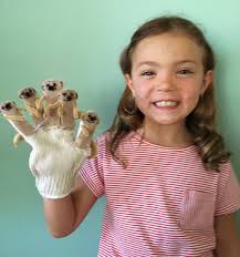 Make a Meerkat Finger Puppet