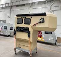 China Factory Fiberglass Pickup Camper Truck Pickup Camper