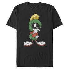 It has been bleached dyed and this is the front and back final look. Looney Tunes Mens Looney Tunes Marvin The Martian Slim Fit Short Sleeve Crew Graphic Tee Black Small Target