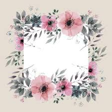 Simple, floral, cute, modern, vintage and more. Elegant Design Millennials Display Floral Frame Pastel Light Watercolor Background Share 3 Floral Watercolor Background Flower Frame Floral Background