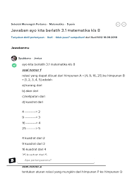 Cara mengerjakan diagram lingkaran brainly guru ilmu sosial pengertian statistika dan jenis diagram bangku sekolah mat09 a ktsp siswa 2015 pages 51 74 text version fliphtml5 asa generasiku menentukan banyak data dari diagram lingkaran contoh soal dan pembahasan tentang diagram venn himpunan stat is tika. Jawaban Ayo Kita Berlatih 3 1 Matematika Kls 8 Brainly Co Id