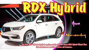 It shares its turbocharged engine and many other components with the acura tlx sports sedan, while also benefiting from a taller ride height and more interior space. 2019 Acura Rdx Hybrid 2019 Acura Rdx Hybrid Concept 2019 Acura Rdx Hybrid Suv New Cars Buy Youtube