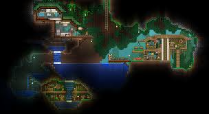 Please like and subscribe if your new. My Underground Village Wip Criticism Appreciated Terraria House Design Terraria House Ideas Terrarium