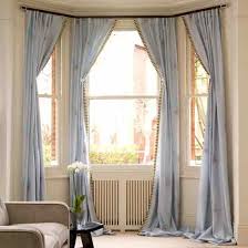 Bay window curtain rods are rods designed specifically for bay windows. Go For Elegant Drapery Bay Window Treatments Elegant Draperies Bay Window Curtains