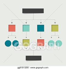 Stock Illustration Flowchart Scheme Infographics Chart