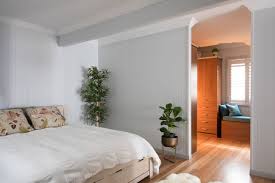 Adding dark colours to the walls creates a sense of warmth and cosiness to the room. Before After An Unused Room Redesigned As A Master Suite Houzz Au