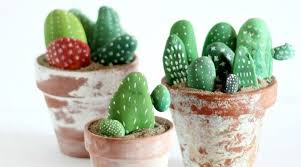 Ver más ideas sobre cactus pintados en piedras, cactus de piedra, piedras. Crea Un Fantastico Cactus Con Piedras Pintadas La Cartera Rota