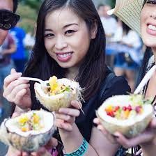 We were so excited for today we could hardly sleep! Don't miss Chef  Walther's mango and coconut ceviche gorgeousness today at the 10th Fest!  This is it! . . Tickets, lineup, map,