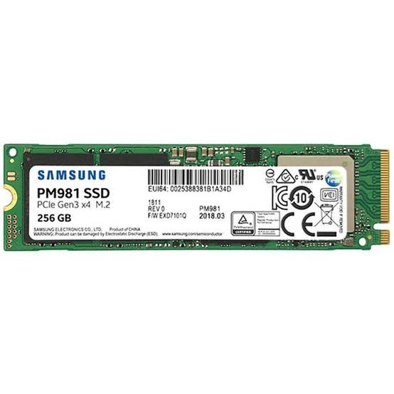 اس اس دی سرور سامسونگ مدل PM981A ظرفیت 256 گیگابایت