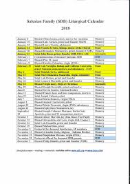Apr is likewise very significant with respect to studies. Resource Salesian Liturgical Calendar 2020