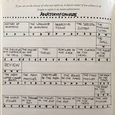 Bullet Journal Course Tracker Study Tracker Student Bullet Journal School Anatomy Course School Testing