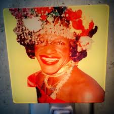 Marsha P Johnson Night Light: LGBTQ Pride Decor