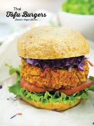 thai tofu burgers from from the