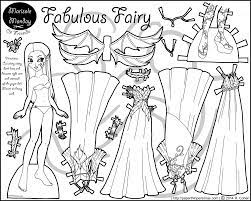 Check spelling or type a new query. Fabulous Fairy Paper Doll Coloring Page Paper Thin Personas