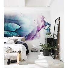 Watercolor wallpapers and wall murals are an excellent way to introduce color, texture, and an artistic flair to your home. Ink Splatter Navy Wall Mural Splash Wall Art Vintage Art Watercolor Wall Mural Vintage Texture Self Adhesive Removable Wallpaper Home Decor Home Living Kromasol Com
