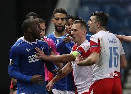 Slavia prague respond to racism allegations and claim ondrej kudela was assaulted by glen kamara. 9h8aq37dtv5 M