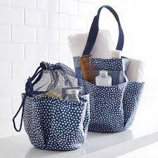 Drawstring Hanging Shower Caddy Hanging Shower Caddy Shower Caddy Dorm Shower Caddy