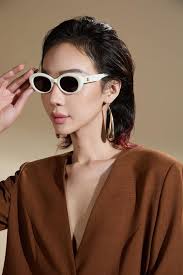 Women's Nora Straight Lapelless Cotton Blend Blazer Freesize Metalic  Brown/Wine Red MEAN BLVD